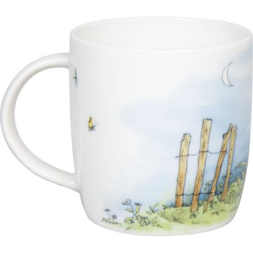 Henkeltasse "Ich hab dich lieb bis zum Mond" – Bild 2