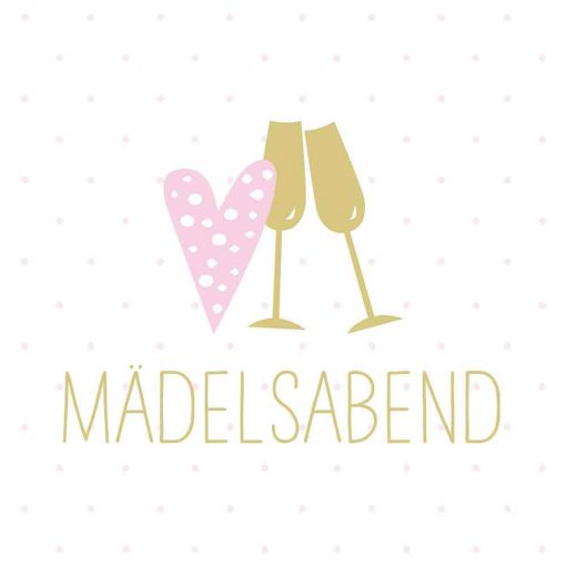 Lunchservietten "Mädelsabend"