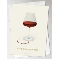 Billet „Let's drink some wine"