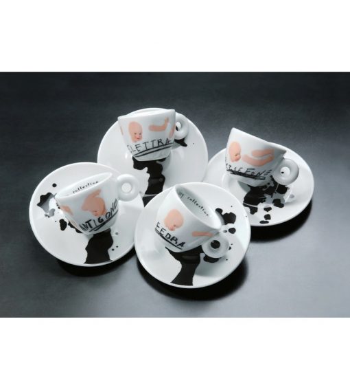 Espressotassen Illy Collection - Jannis Kounellis – Bild 2