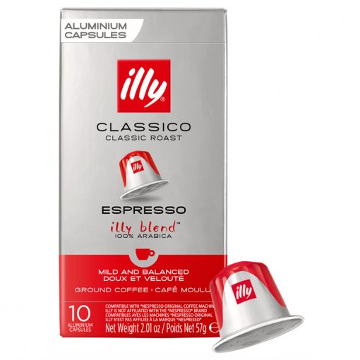 Illy Classico Kapseln für Nespressomaschinen, 10 Stk.